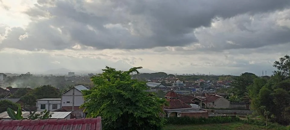 Cloudy sky Stock-Fotos