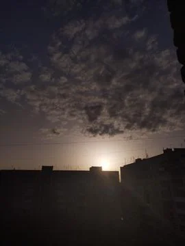 Cloudy sky Stock Photos