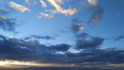 Cloudy sky Stock-Fotos