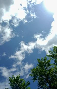 Cloudy sky Foto stock