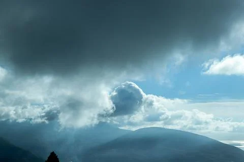 Cloudy sky Stock-Fotos