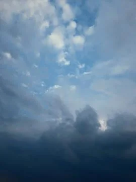 Cloudy sky Stock Photos