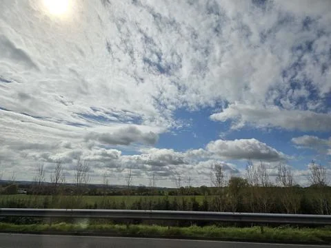 Cloudy sky Stock Photos