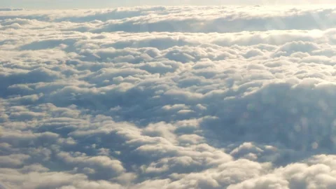 Cloudy sky from plane. background Stock Footage 223910678