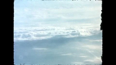 Cloudy Sky from Plane Stock Footage 277585336