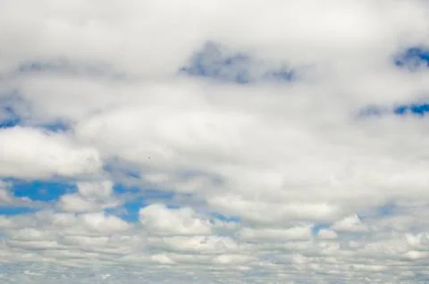 Cloudy sky before the rain Stock Photos