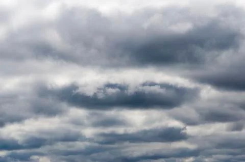 Cloudy sky before the rain 库存照片