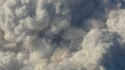 Cloudy sky smoke explosion time lapse - 4k Stock Footage 137426346