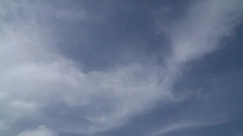 Cloudy sky in spring time. timelapse Vidéo 241731852