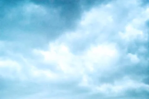 Cloudy sky before the storm. Stock Photos