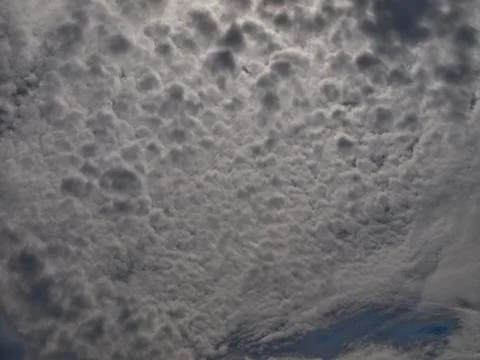 Cloudy sky in summer Stock Photos