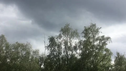 Cloudy sky with summer rain. Stock Footage 170886768