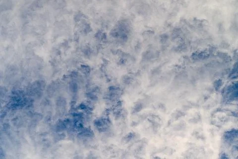 Cloudy Sky Texture with Beautiful and Striking Patterns and Hues That Captivate Stock Photos