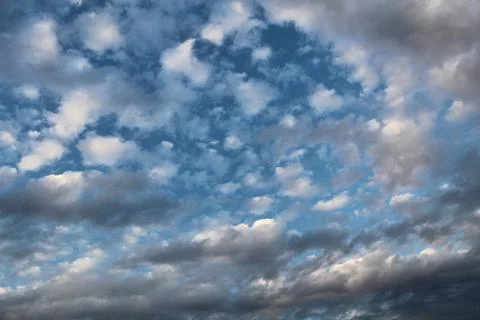 Cloudy sky textures Stock Photos