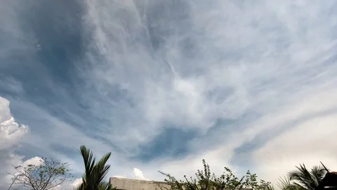 Cloudy Sky Time Lapse in 4K Stock Footage 118941611