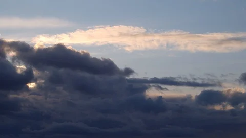 Cloudy Sky Time Lapse Video stock 129233831