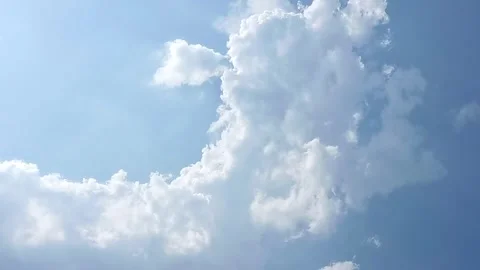 Cloudy on the sky time lapse Stock Footage 279706888
