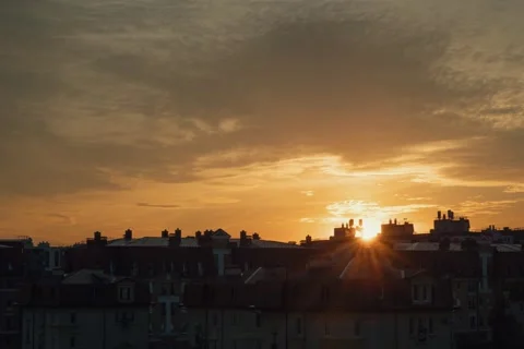Cloudy sky time lapse in summer day Vídeos de archivo 134370086