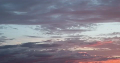 Cloudy sky time lapse in summer day Stock Footage 135956721