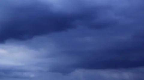 Cloudy Sky Timelapse Stock Footage 44387002