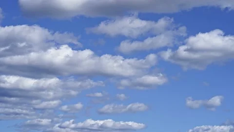 Cloudy sky timelapse Stock Footage
