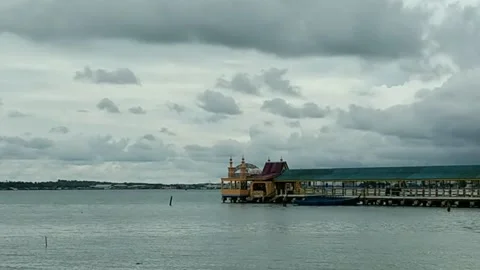 Cloudy sky timelapse Stock Footage 218220841