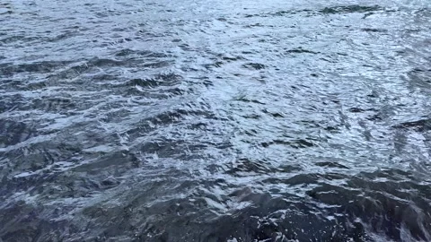 Cloudy sky video clip. Cloud over the sea dramatic video. 4k seascape horiz.. Stock Footage 303414736