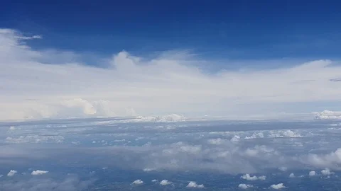 Cloudy Sky View Stock Footage 116955155