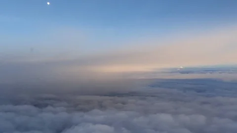 Cloudy Sky View Stock Footage 116957074