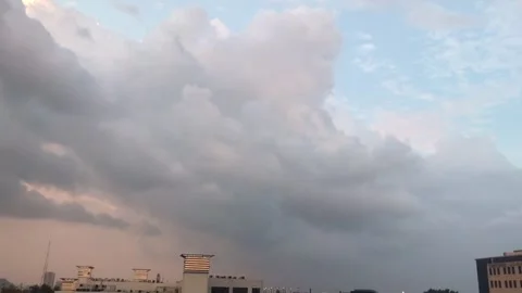 The cloudy sky view in the morning Video stock 227686596