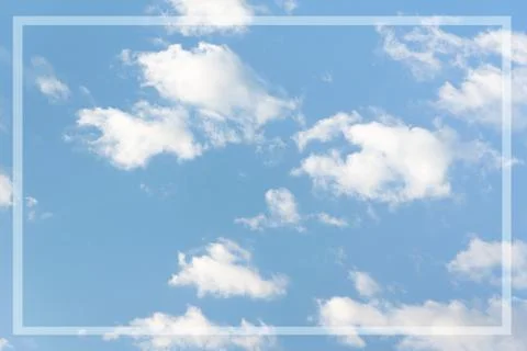 Cloudy skyline background with graphic elements. Heaven backdrop, idyllic atm Photos