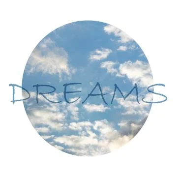 Cloudy skyline background with graphic elements. Heaven backdrop, idyllic atm Photos