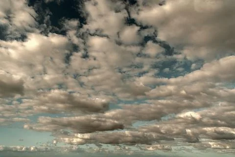Cloudy skyscape background. Cloudscape sky background. Cloud in the sky Stockfoto's