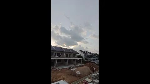 Cloudy skyscape Stock Footage 340602709