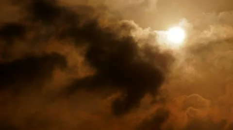 Cloudy Summer Sunrise Stock Footage 12571530