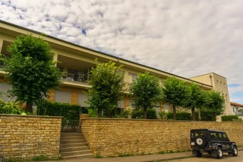 A cloudy summer weekend Foto stock