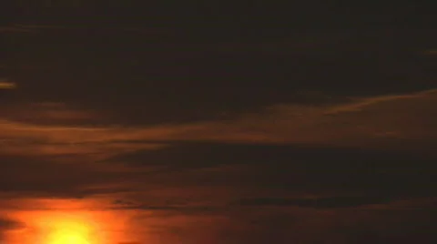 Cloudy sunrise 2 動画素材 485851