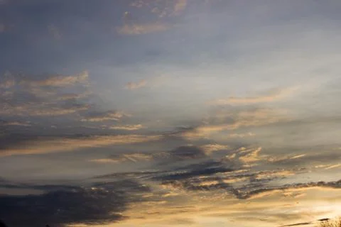 Cloudy Sunrise 7 Stock Photos
