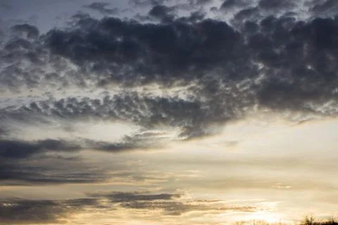 Cloudy Sunrise 8 Stock Photos