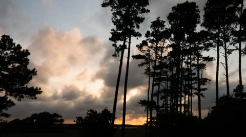 Cloudy Sunset 01 Stock Footage 39500429