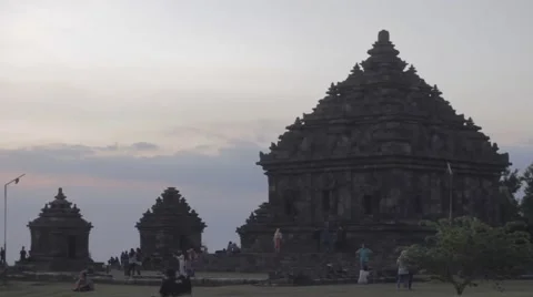 Cloudy Sunset Candi ijo Video stock 51151761