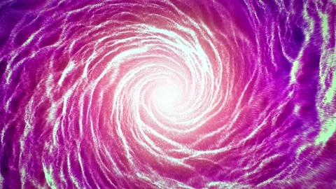 Cloudy swirl background with red purple waves of energy Stock Footage 299321764