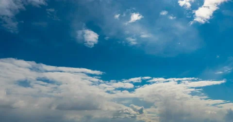 Cloudy time lapse Cumulus Cloud Billows Time Lapse Stock Footage 107154936