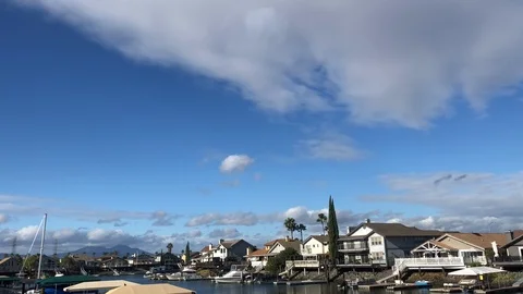 Cloudy Time Lapse Stock Footage 127481704