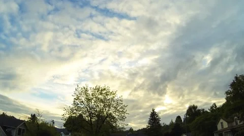 Cloudy timelapse Stock Footage 55772018