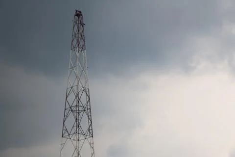 Cloudy Towers Stock Photos