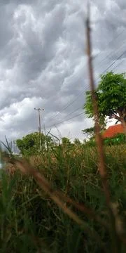 Cloudy view Stock Photos