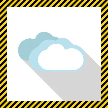 Cloudy weather Stock Illustration