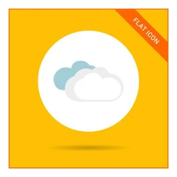 Cloudy weather Stock-Illustration