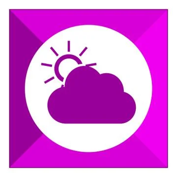 Cloudy weather 스톡 일러스트